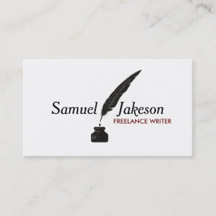 Carte de visite pour AUTEURS & ÉCRIVAINS