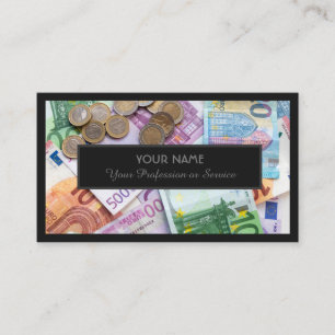 Carte De Visite Pour banquiers professionnels ou experts financier