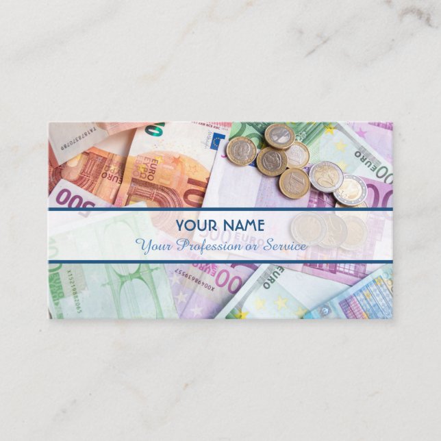 Carte De Visite Pour comptables professionnels et experts financie (Devant)