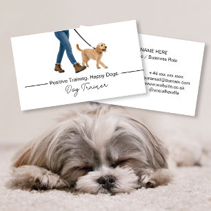 Carte de visite pour dresseur de chiens Dresseur