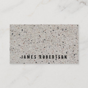 Carte de visite pour entreprise de construction.