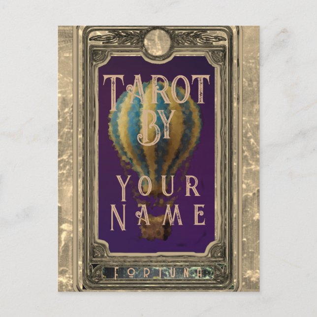 Carte de visite pour entreprise de lecture de taro (Devant)
