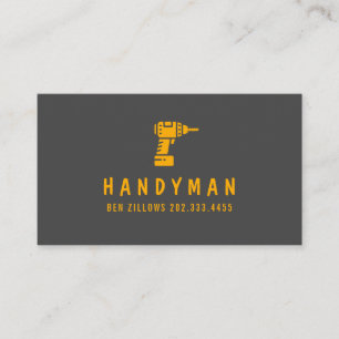Carte de visite pour entreprise de maintenance, co