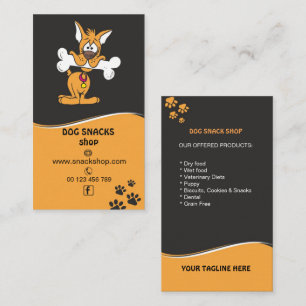 Carte de visite pour entreprise de produits pour a