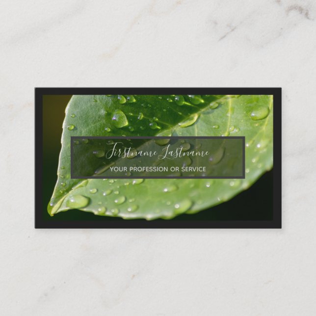 Carte De Visite Pour experts floraux et fleuristes professionnels  (Devant)