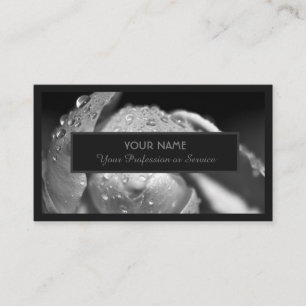 Carte De Visite Pour experts floraux et fleuristes professionnels