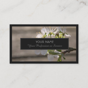 Carte De Visite Pour experts floraux et fleuristes professionnels