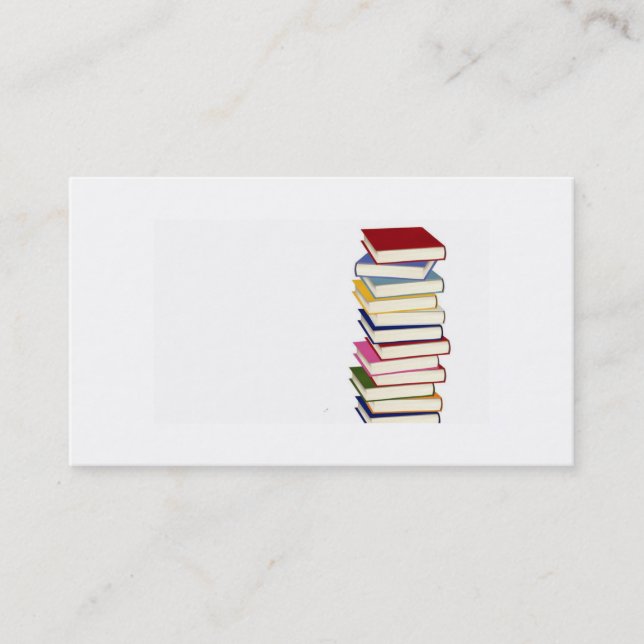 carte de visite pour la librairie (Devant)
