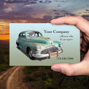 Carte de visite pour la vente et la réparation de