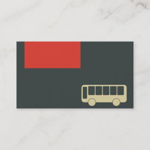 carte de visite pour le transport public et