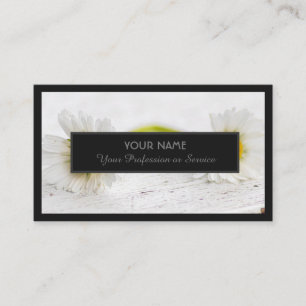 Carte De Visite Pour les experts en fleurs et les entreprises de f