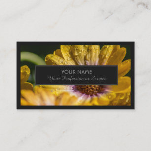 Carte De Visite Pour les experts en fleurs et les entreprises de f