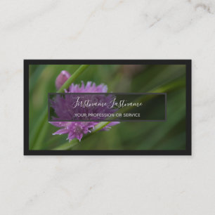 Carte De Visite Pour les experts en fleurs et les entreprises de f