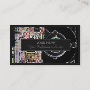 Carte De Visite Pour les experts professionnels en informatique ou