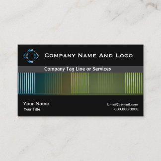 Carte de visite pour les services technologiques