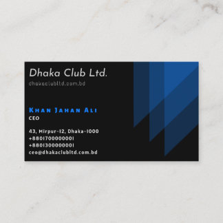 carte de visite pour PDG