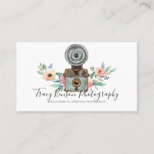 Carte de visite pour photographe