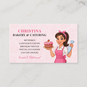 Carte de visite pour une boulangerie & traiteur mi