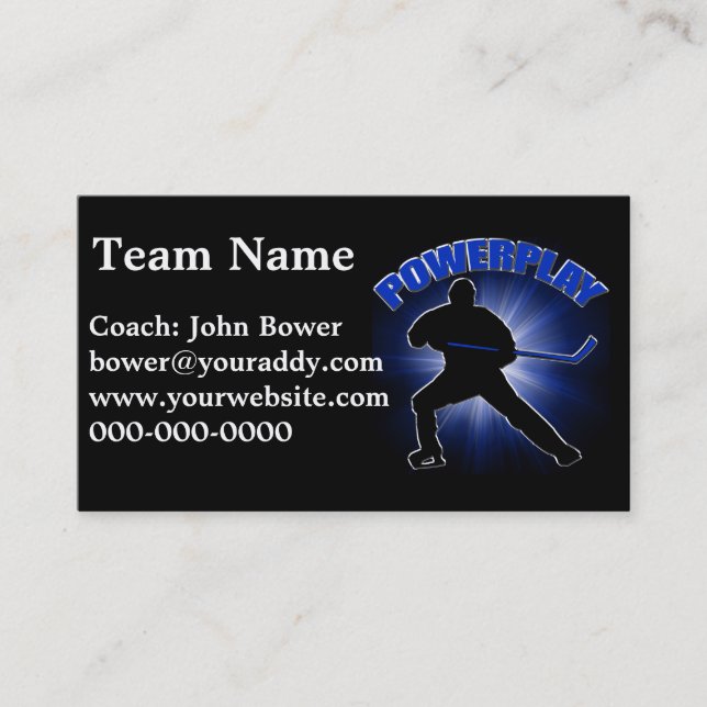 Carte De Visite Powerplay (Devant)