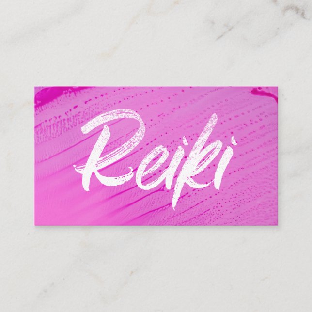Carte De Visite *~* Praticien Reiki Reiki Master Energy Healing (Devant)