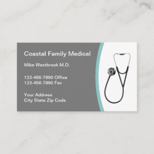 Carte De Visite Pratique Médicale familiale moderne
