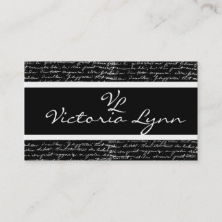 Carte De Visite préétabli