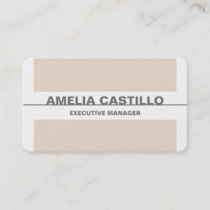 Carte De Visite Premium Pearl tendance moderne élégant