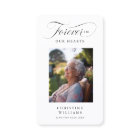 Prière de photos funéraires "Pour toujours dans no