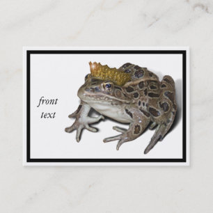 Carte De Visite Prince de grenouille