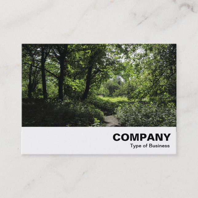 Carte De Visite Printemps dans les bois 03 (Devant)