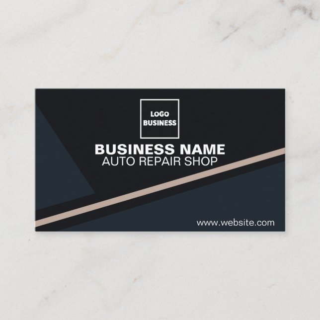 Carte De Visite Pro Care Auto Repairs Shop Card BS (Devant)