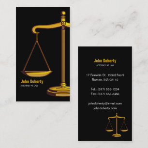 Carte De Visite Procureur  Scales classiques de justice