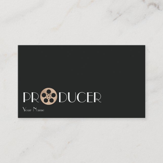 Carte De Visite Producteur (Devant)