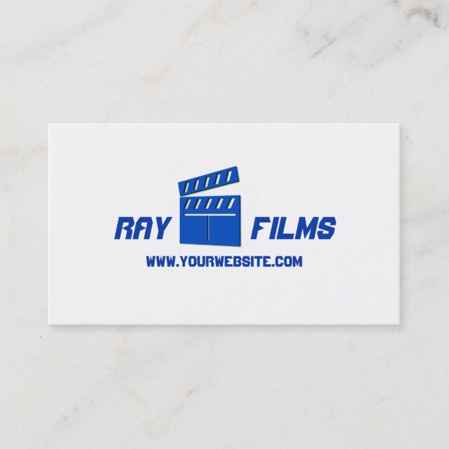 Carte De Visite Producteur cinématographique réalisateur (Devant)