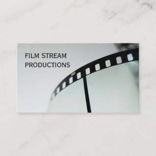 Carte De Visite Producteur de films de réalisateur moderne