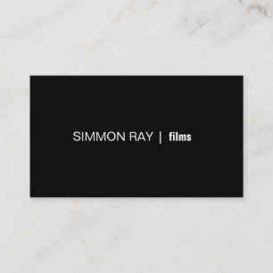Carte De Visite Producteur de films professionnels, réalisateur Ca