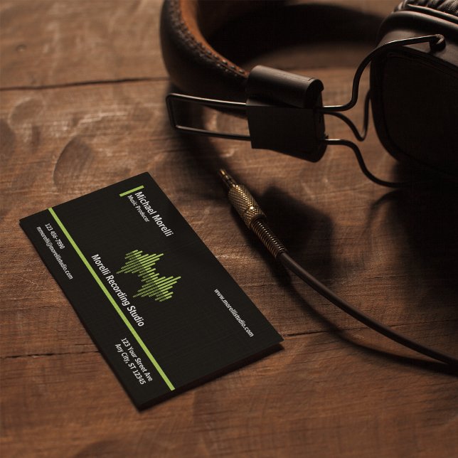 Carte De Visite Producteur de musique (Créateur téléchargé)