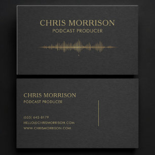Carte De Visite Producteur de podcast