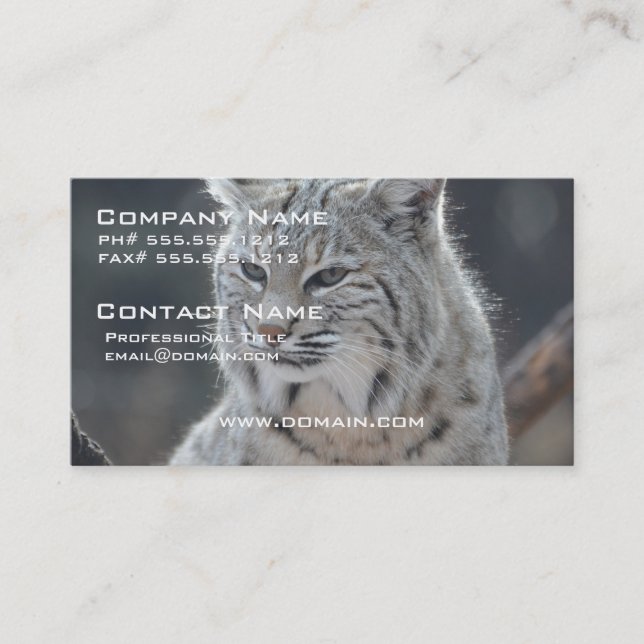 Carte De Visite Produit de personnaliser (Devant)