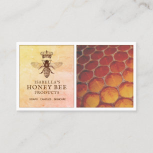 Carte De Visite Produits d'abeilles miel
