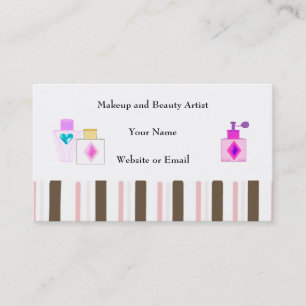 Carte De Visite Produits de Maquillage et de Beauté