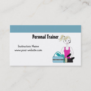Carte De Visite Professeur de fitness