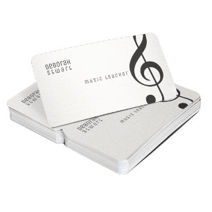 Carte De Visite Professeur de musique