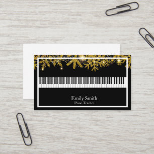 Carte De Visite Professeur de piano