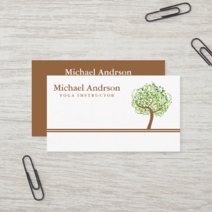 Carte De Visite Professeur de Yoga