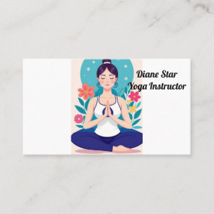 Carte De Visite Professeur de yoga