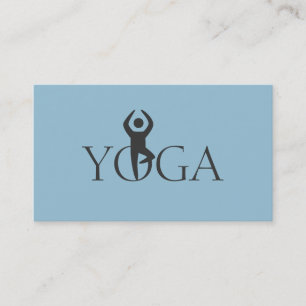 Carte De Visite Professeur de Yoga, Cours