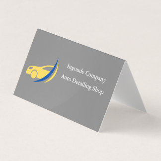Carte De Visite Professional Auto Detailing & Car Care Services