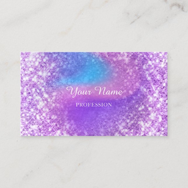 Carte De Visite Professional Beauple Consulting Purple Parties sci (Devant)
