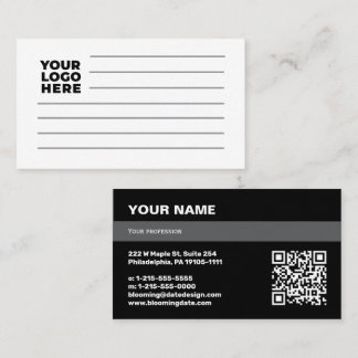 Carte De Visite Professional Business Card for Entrepreneur